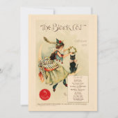 Oude Halloween-illustratie grappig Feestdagenkaart (Voorkant)