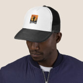 Oude Halloween Kerkhof Zombie Hand Shirt Ontwerp Trucker Pet (In situ)