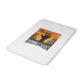 Oude Halloween Kerkhof Zombie Hand T-shirt Ontwerp Badmat (Gekanteld)