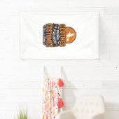 Oude Halloween-kleding Statement T-shirt ontwerp_1 Spandoek (Insitu)