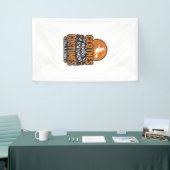 Oude Halloween-kleding Statement T-shirt ontwerp_1 Spandoek (Beurs)