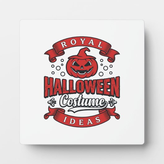 Oude Halloween Kostuum Ideeën Vector Design_1 Fotoplaat (Voorkant)
