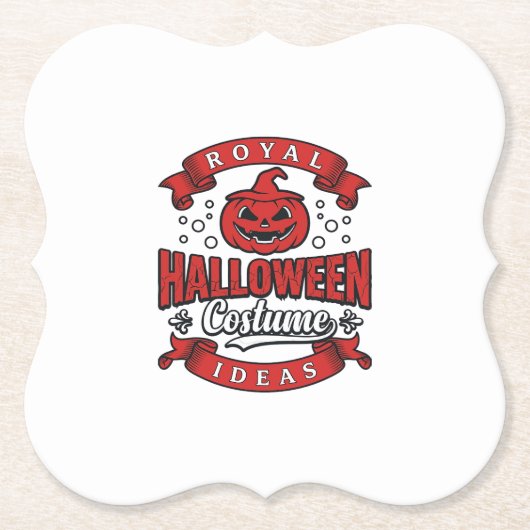 Oude Halloween Kostuum Ideeën Vector Design_1 Kartonnen Onderzetters (Voorkant)