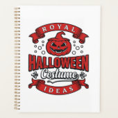 Oude Halloween Kostuum Ideeën Vector Design_1 Planner (Voorkant)