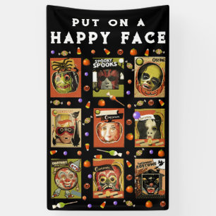 Oude Halloween-kostuumfeest Spandoek