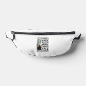 Oude Halloween-masker citaat vectorontwerp_1 Heuptasje (Liggend)