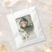 Oude halloween, meisje ontmoet Goblins Bedankzakje (Geknipt)