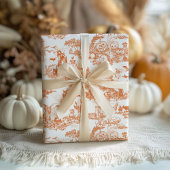 Oude Halloween oranje kerst inpakpapier 