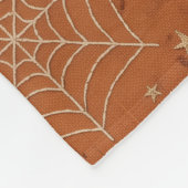 Oude Halloween Patchwork Quilt Fleece Dekbed Deken (Hoek)