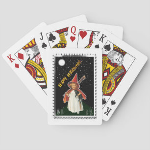 Oude Halloween Pokerkaarten