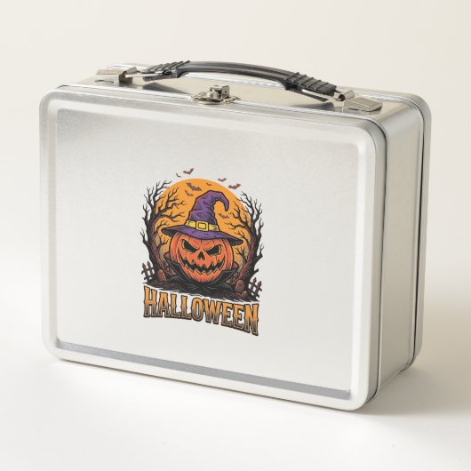 Oude Halloween Pompoen Heks Hoed Grafiek_1 (Voorkant)