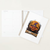 Oude Halloween Pompoen Heks Hoed Grafiek_1 Planner (Display)
