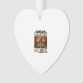 Oude Halloween Pompoen Heks Hoed Shirt Ontwerp_1 Ornament (voorkant)