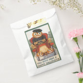 Oude halloween, pompoenchauffeur bedankzakje (Gezegeld)