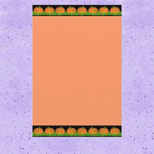 Oude Halloween Pompoenrand Briefpapier