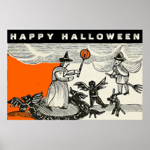 Oude Halloween Poster