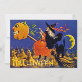 Oude Halloween-rommel Kaart (Voorkant)