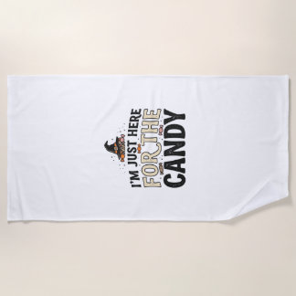Oude Halloween Snoep Heksenhoed Shirt Ontwerp_1 Strandlaken