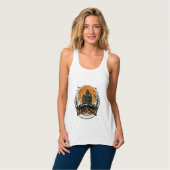 Oude Halloween Spoken Huis Vectorontwerp_1 Tanktop (Volledige Voorkant)