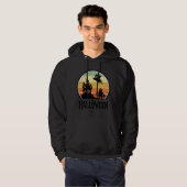 Oude Halloween Spoken Huis Zonsondergang Shirt Ont (Voorkant volledig)