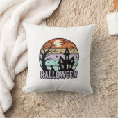 Oude Halloween Spokenhuis Shirt Ontwerp_1 Kussen (Deken)