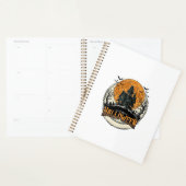 Oude Halloween-spookhuis Vectorontwerp_1 Planner (Display)