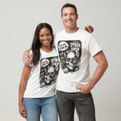 Oude Halloween-spookshow T-shirt (Unisex)
