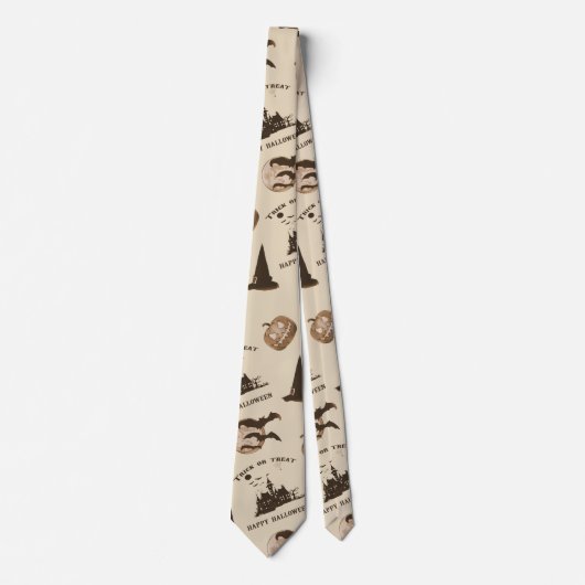 Oude Halloween Stropdas (Voorkant)