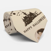 Oude Halloween Stropdas (Opgerold)
