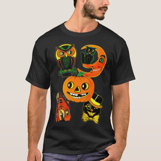 Oude Halloween T-shirt (Voorkant)