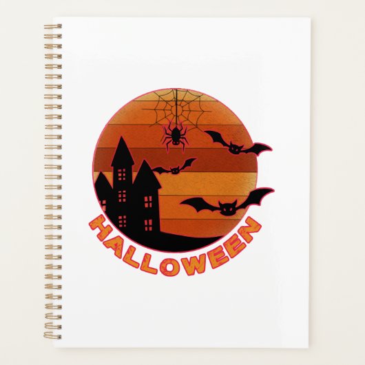 Oude Halloween T-shirts Planner (Voorkant)