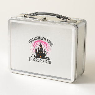 Oude Halloween Tijd Horror Nacht Geheime Kasteel