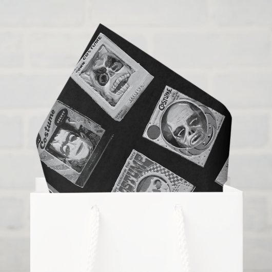Oude Halloween Tissuepapier (Cadeauzakje)