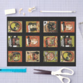 Oude Halloween-tissuepapier Tissuepapier (Craft)