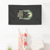 Oude Halloween-vector voor spookhuisrondleidingen Spandoek (Insitu)