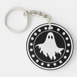 Oude Halloween Verschrikking Sleutelhanger