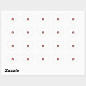 Oude Halloween Vleermuis Maan Gravure Ontwerp_1 Hart Sticker (Vel)