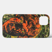 Oude Halloween-zombies, graffiti-straatart Case-Mate iPhone Case (Achterkant (horizontaal))