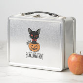 Oude Halloween Zwarte Kat Pompoen Shirt Ontwerp_1 (In situ)