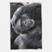 Oude handdoek van Chimpansee (Verticaal)