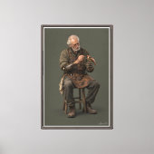 Oude handen canvas afdruk (Voorkant)