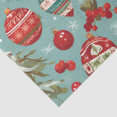 Oude hangende kerstversieringen tissuepapier (Detail)