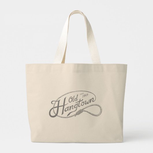 Oude Hangtown Canvas tas (Est 1849) (Achterkant)