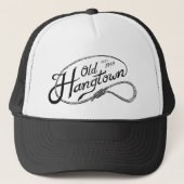 Oude Hangtown Trucker Hoed Trucker Pet (Voorkant)