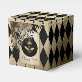 Oude Harlekijn Koningin Bee Dank je  Bedankdoosjes (Voorkant Zijde)