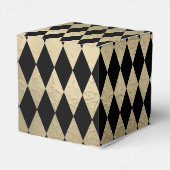 Oude Harlekijn Koningin Bee Dank je  Bedankdoosjes (Achterkant)