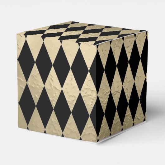 Oude Harlekijn Koningin Bee Dank je  Bedankdoosjes (Achterkant)