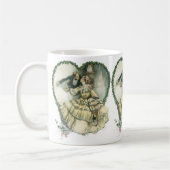 Oude Harrison Fisher, Kerstbruid en -bruidegom Koffiemok (Links)