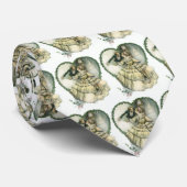 Oude Harrison Fisher, Kerstmis Bruid en Bruidegom Stropdas (Opgerold)