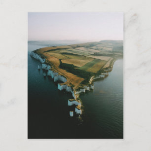 OUDE HARRY ROCKS, PURBECK, ENGLAND BRIEFKAART